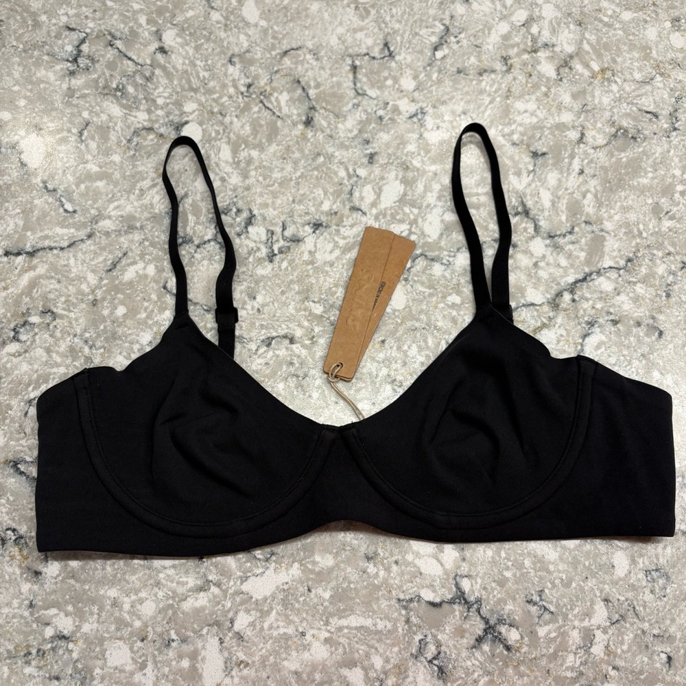 SKIMS Skims Fits Everybody Unlined Demi Bra 36A NWT - Picture 4 of 8